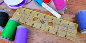 Quilter's Select Machine Quilting 2" x 8" Ruler