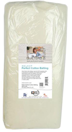 Quilter's Select Perfect Cotton Batting Twin Size