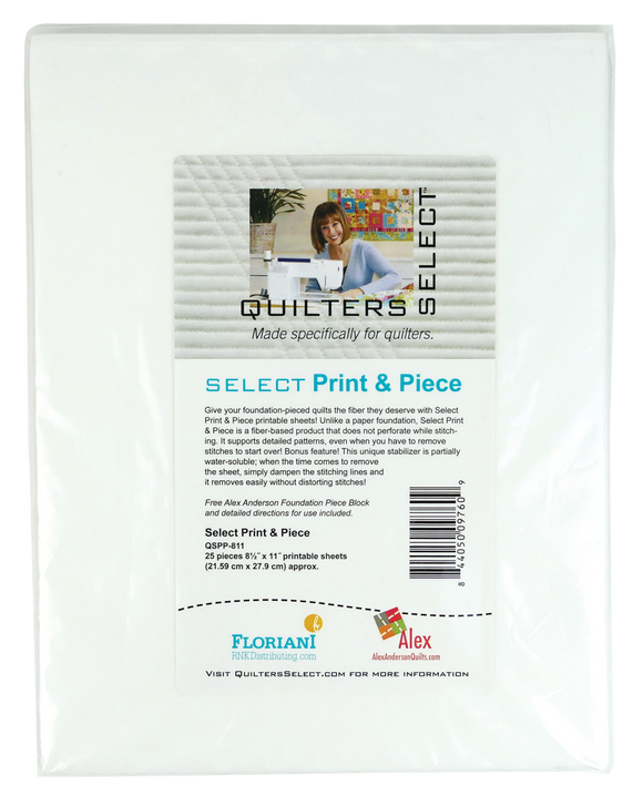 Quilters Select Print and Piece