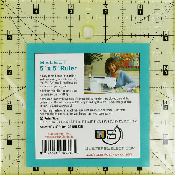 Quilters Select Quilting Ruler 5