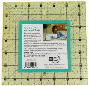 Quilter's Select Quilting Ruler 6.5" x 6.5"