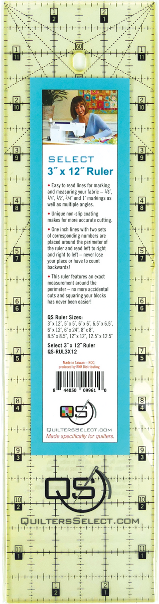 Quilter's Select Quilting Ruler Triangle/Square 3 in 1 Combo Ruler – 5  Little Monkeys Quilting