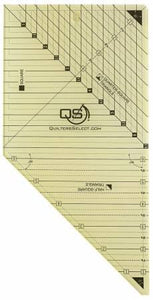 Quilter's Select Quilting Ruler Triangle/Square 3 in 1 Combo Ruler