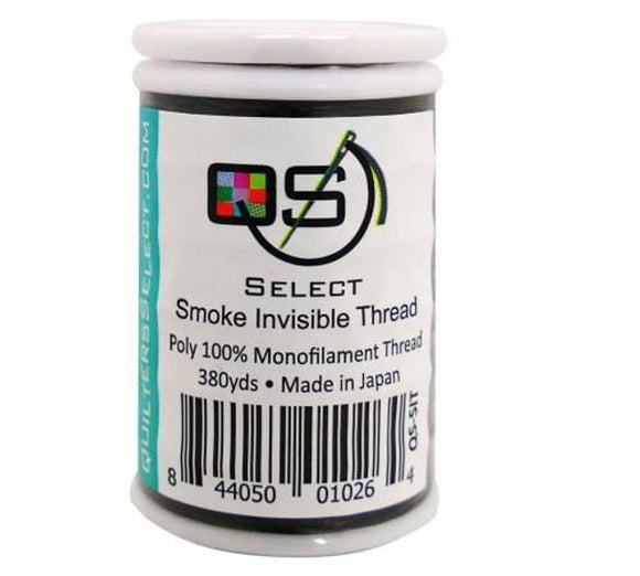 Quilter's Select Smoke Polyester Thread.