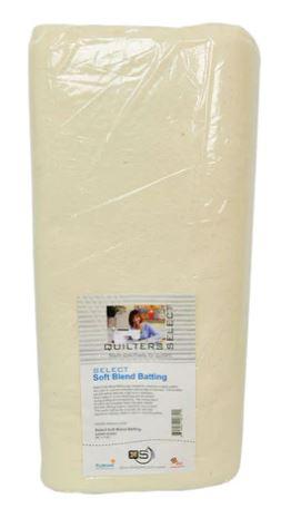 Quilter's Select Soft Blend Batting Queen Size