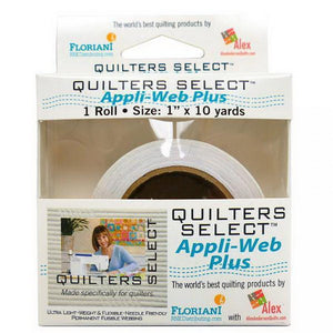 Quilters Select Appli-Web Plus 1" x 10 yds