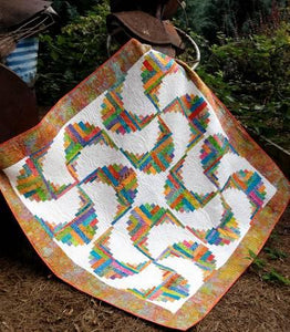 Rainbow Swirls Quilt Pattern