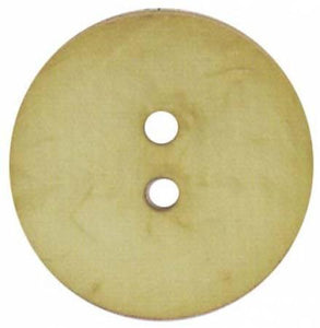 Round Polyamide Button 2 3/8 Inch Pale Green