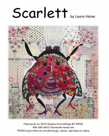 Scarlett. The Ladybug Collage Pattern