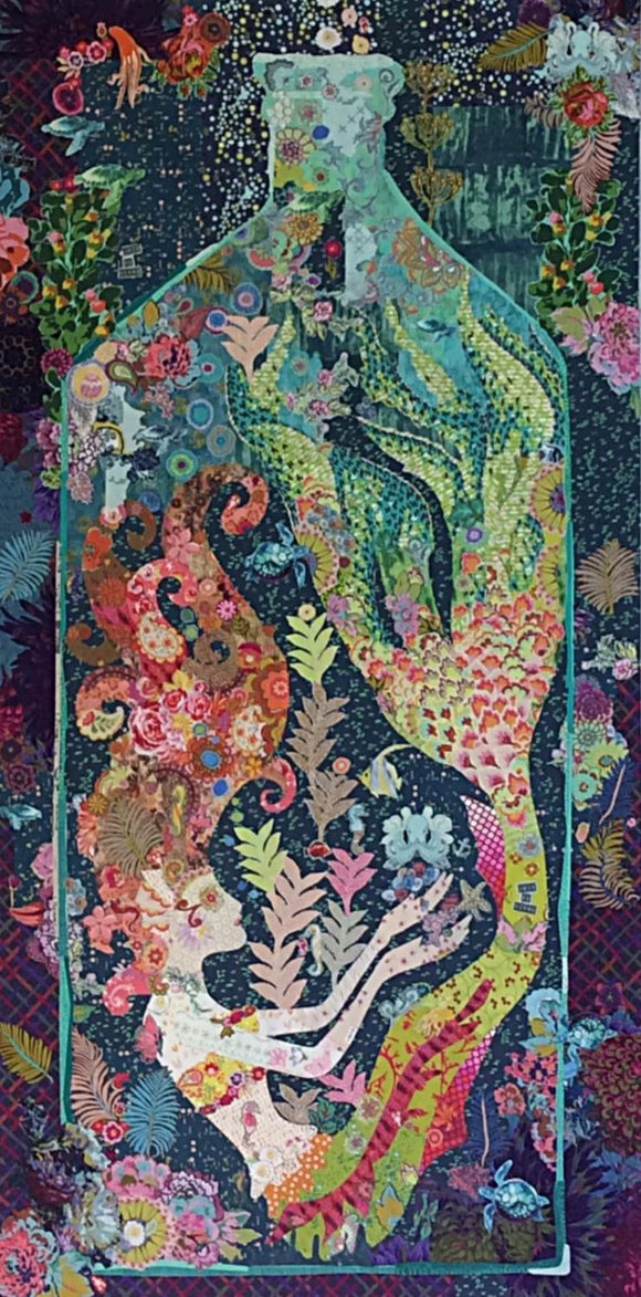 Sirene Mermaid Collage Pattern