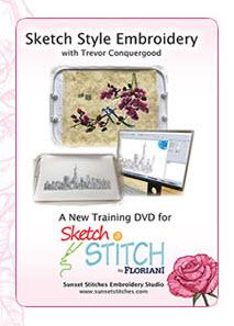Sketch Style Embroidery DVD