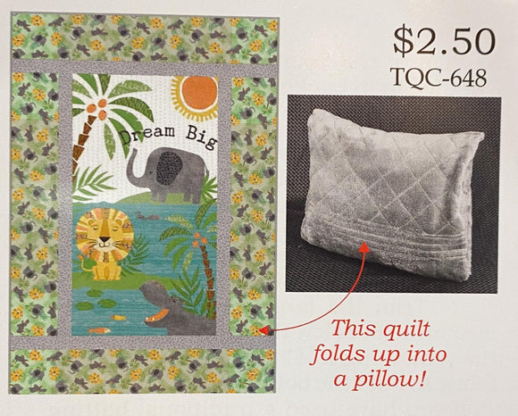 Snug Up Pillow Quilt Project Sheet