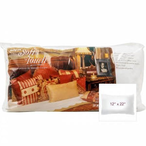 Soft Touch Pillow Form 12 x 22