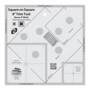 Square on Square Trim Tool - 4in or 8in Finished