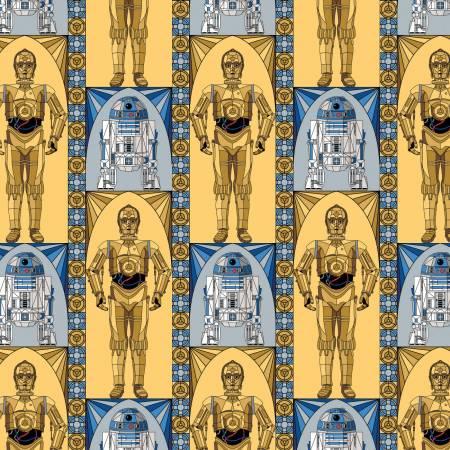 Star Wars Stained Glass Droids