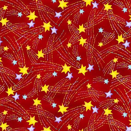 Stay Wild Moon Large Stars Red
