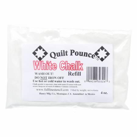 Stencil Chalk Refill for Quilt Pounce Pad White