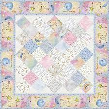 Sweet World On Point Quilt Kit