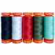 Holiday Homies Collection 50wt 5 Small Spools by Tula Pink