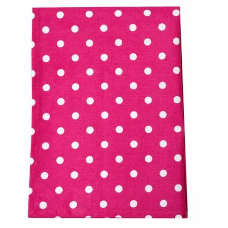 Tea Towel Polka Dot Pink