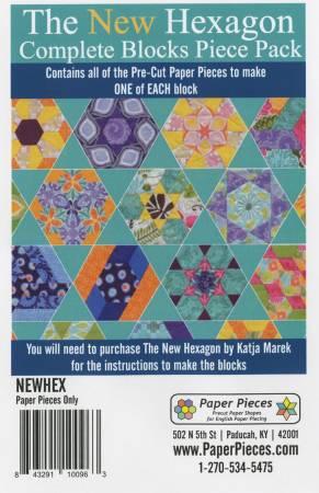 The New Hexagon Paper Piece Fabric Cutting Papers Set