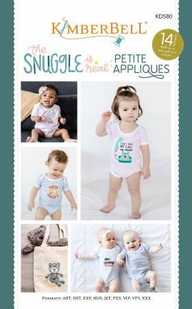 The Snuggle is Real: Petite Applique CD Pattern