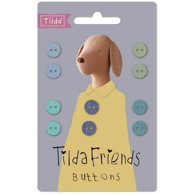 Tilda Friends Cool Cotton Buttons