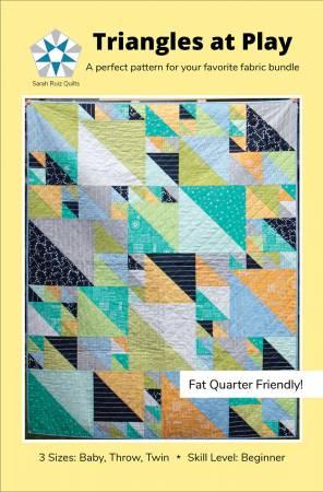 Triangles at Play Quilt Patter