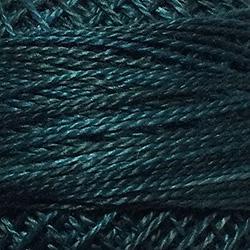 Variegated Pearl Cotton Blackened Teal H203