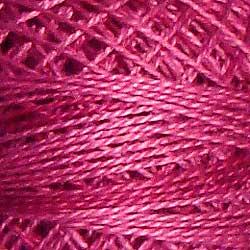 Variegated Pearl Cotton Raspberry O522