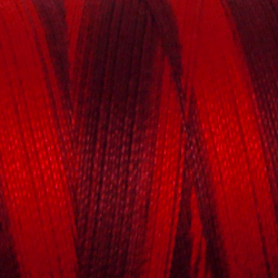 Variegated Pearl Cotton Vibrant Reds M43