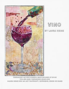 Vino Collage Pattern