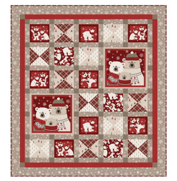 Warm and Cozy Collage Pattern