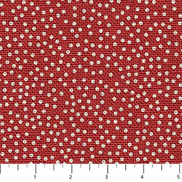Warm and Cozy Dots  Red