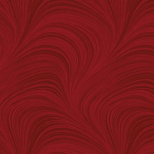 Wide Wave Texture Red