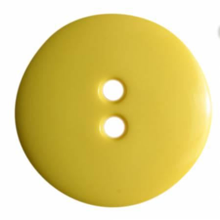 Yellow 1/2 Inch 2 Hole Button
